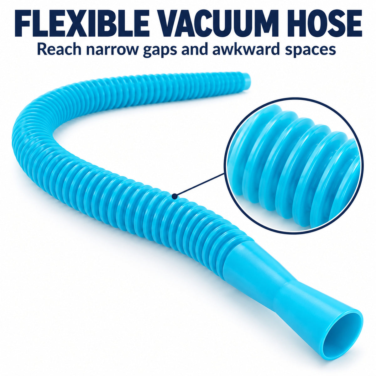 6Pcs Dryer Vent Lint Cleaning Kit Vacuum Hose Attachment Brush Set Flexible