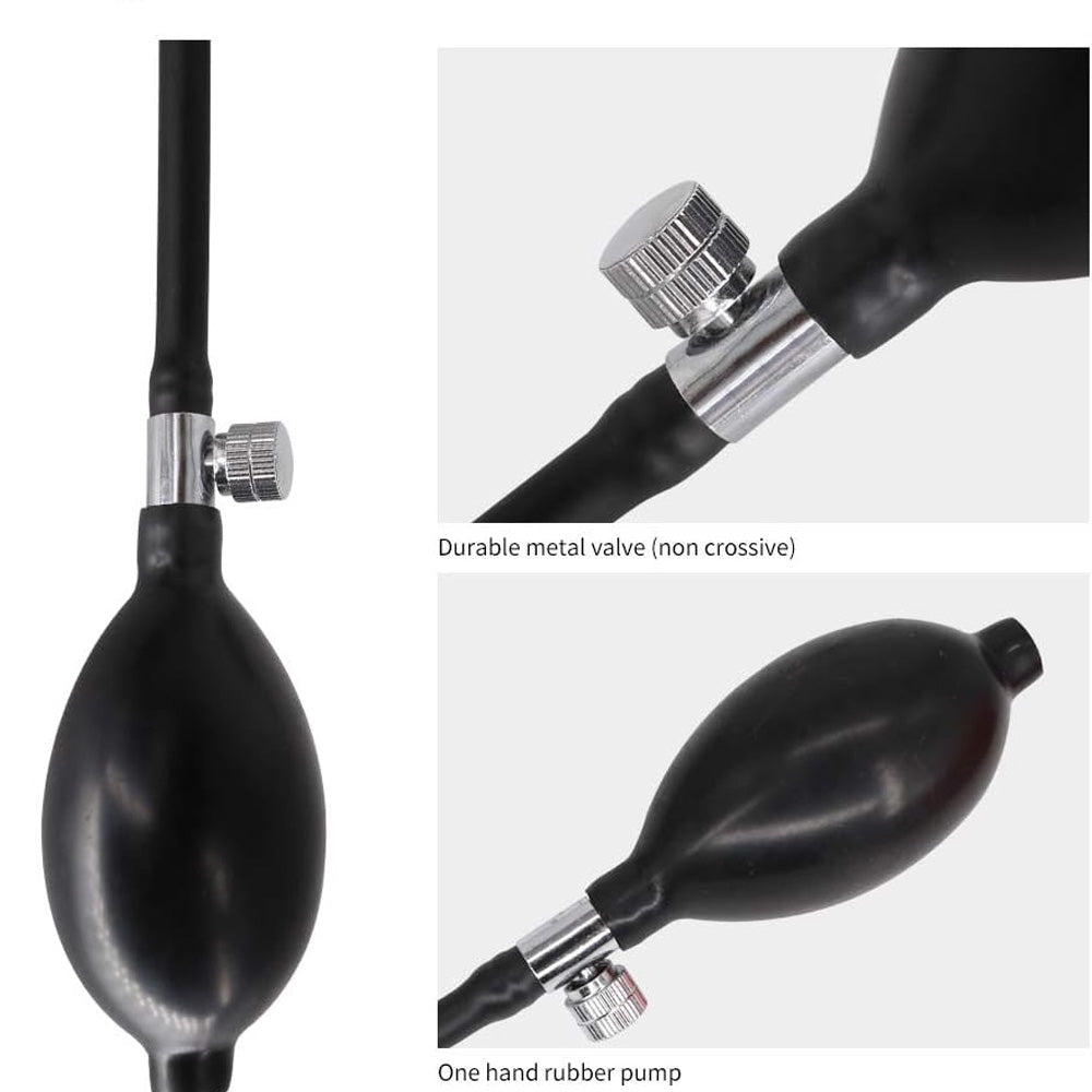 Air Wedge Bag Pump Professional Leveling Kit with Metal Release Valve