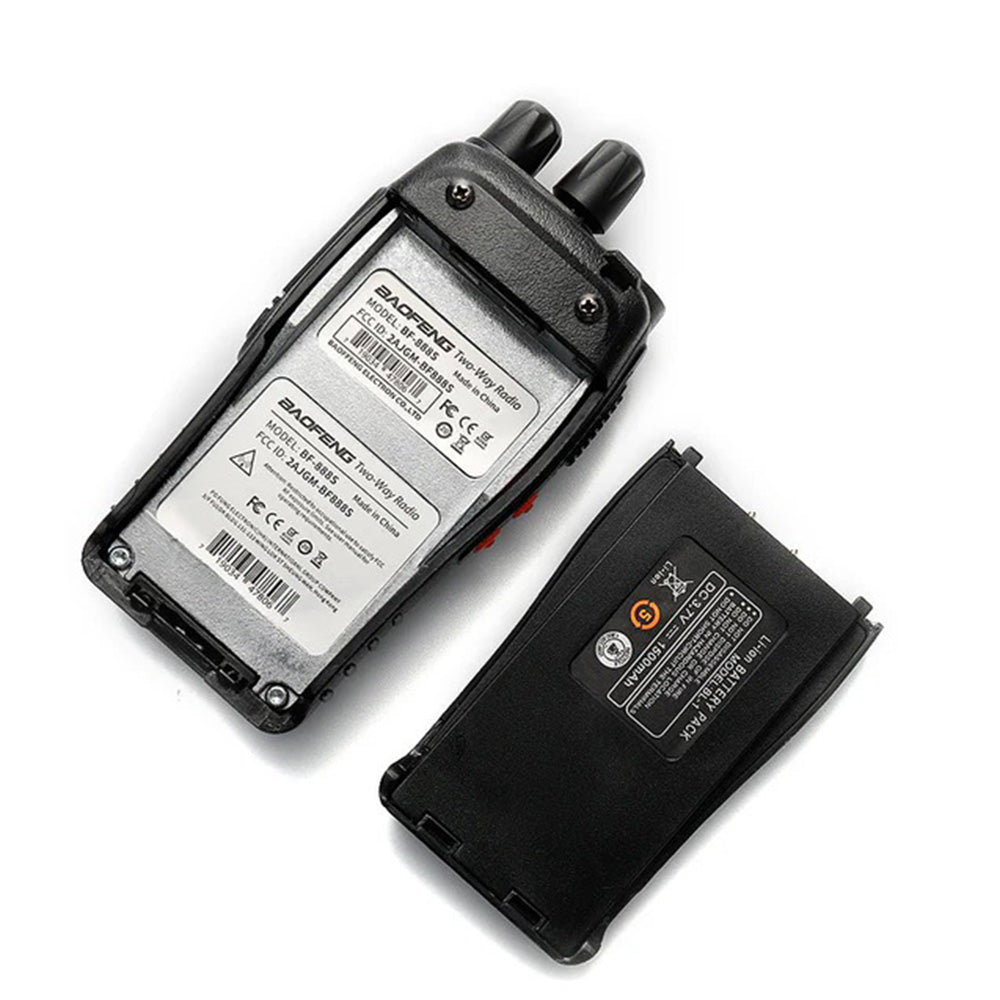 2 PCS BF-888S 5W UHF Radio