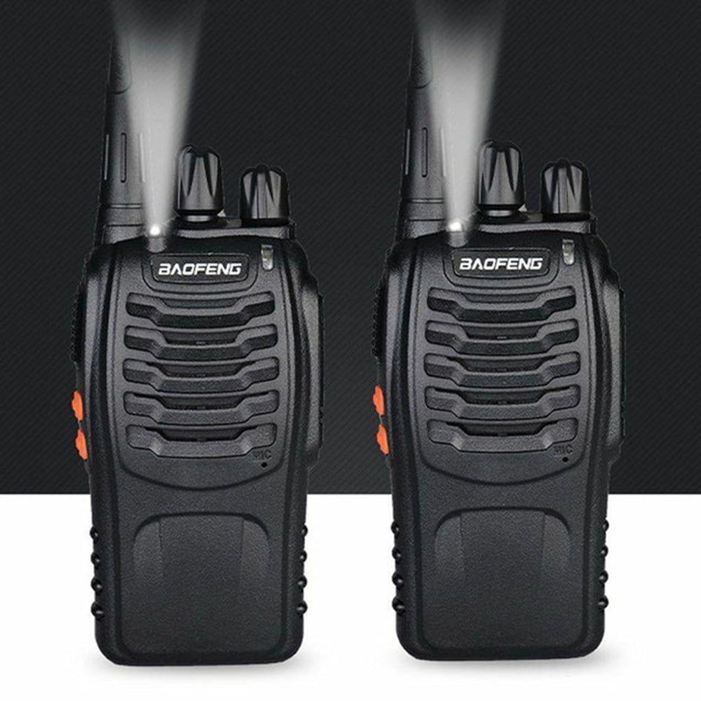 2 PCS BF-888S 5W UHF Radio