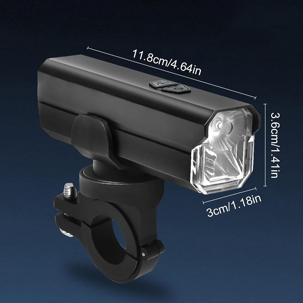 LED Bike Headlight Rechargeable Waterproof 1000LM 5000mAh 6 Modes