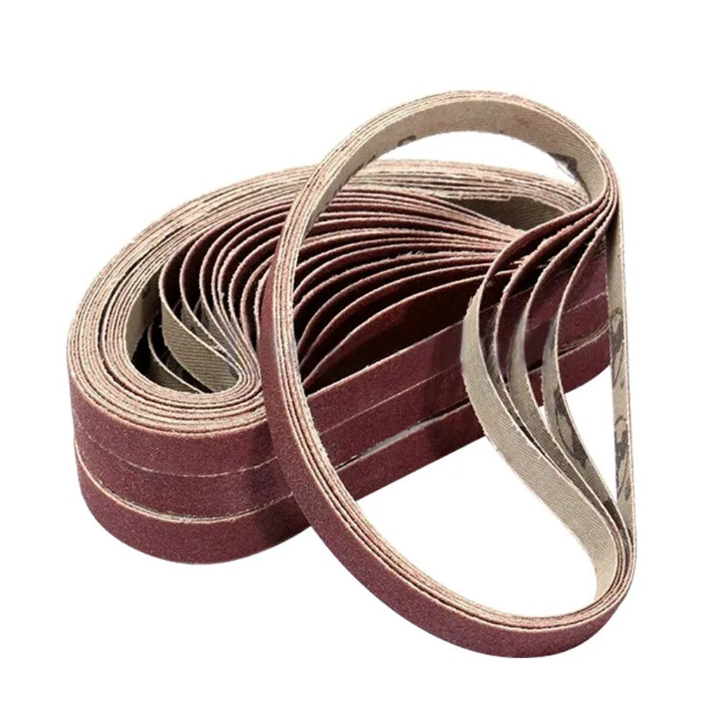 10 pcs 30*330mm Abrasive Band Sanding Screen Belt Sanding Polisher Paper