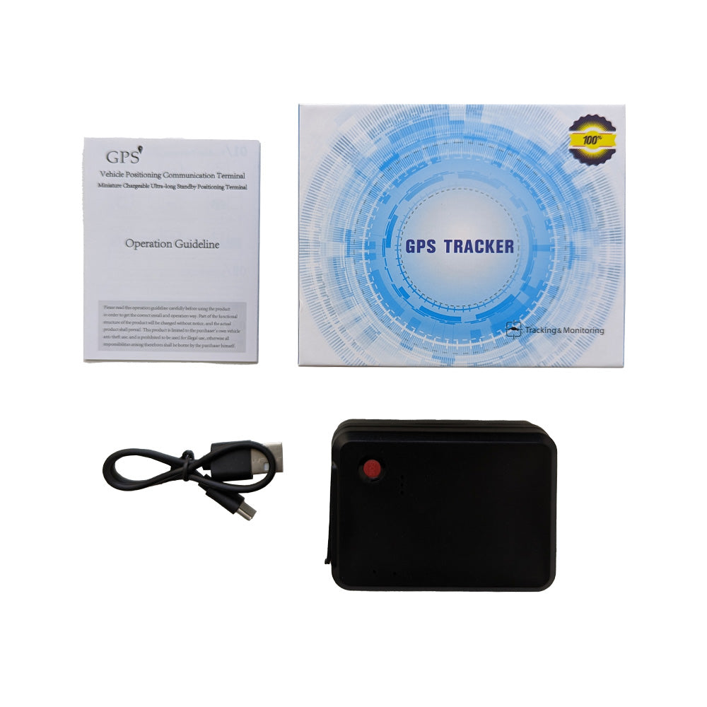 4G GPS Portable Tracker Rechargeable Tracking Device Locator