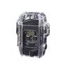 Double Arc Lighter Transparent Shell Digital Display Keychain Light Men's Gifts