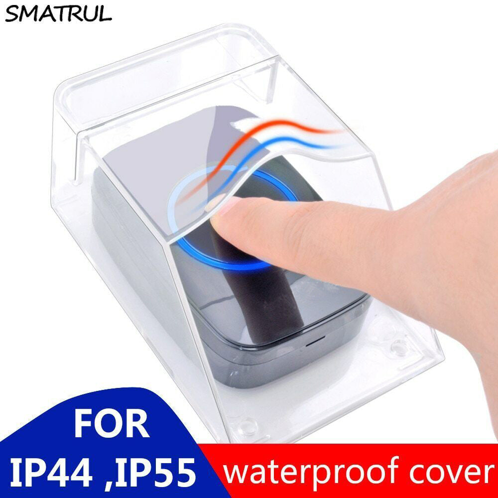 Outdoor Transparent Wireless Waterproof Doorbell Cover
