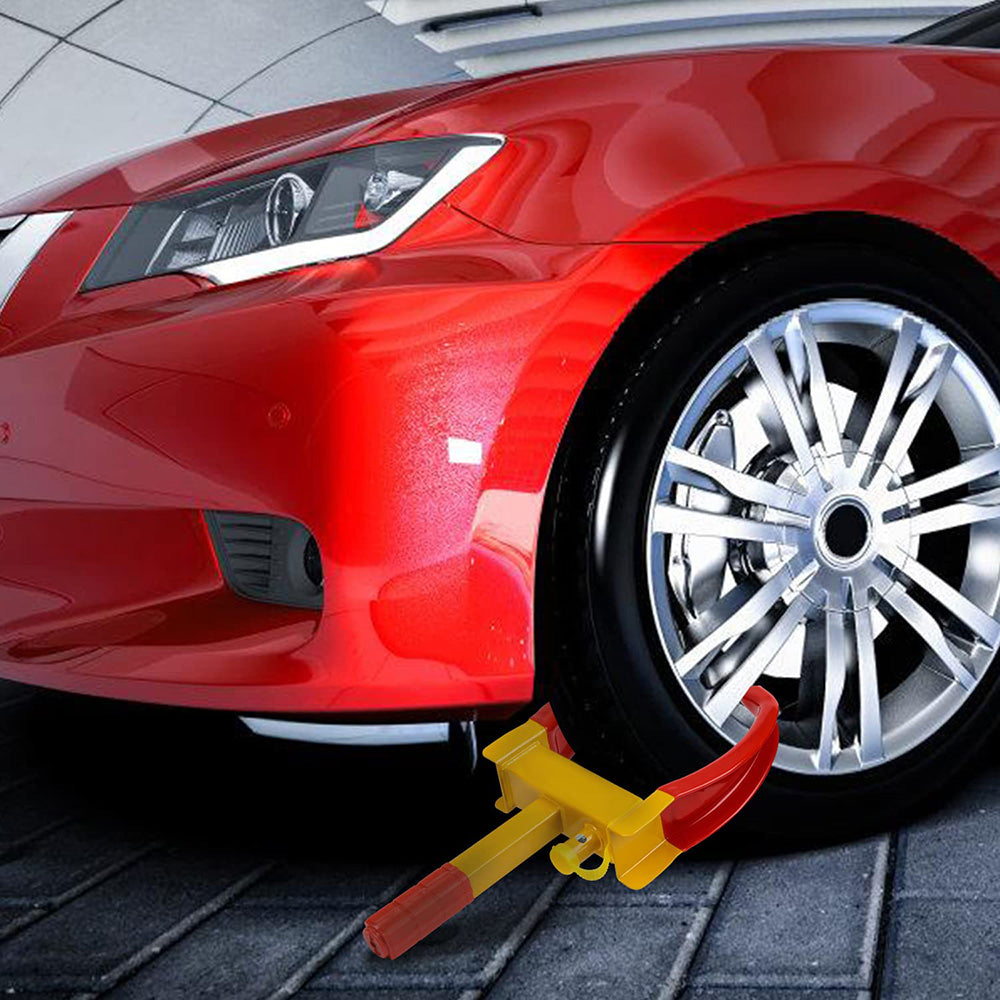 Wheel Lock Clamp Boot Tire Claw Trailer Anti Theft Auto Car Truck Towing