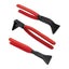 3pcs Sheet Metal Bending Plier Set Straight 0° 45° and 90° 60mm Jaw 270mm length