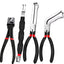 4 Pcs Electrical Disconnect Pliers for Cars Push Plugs