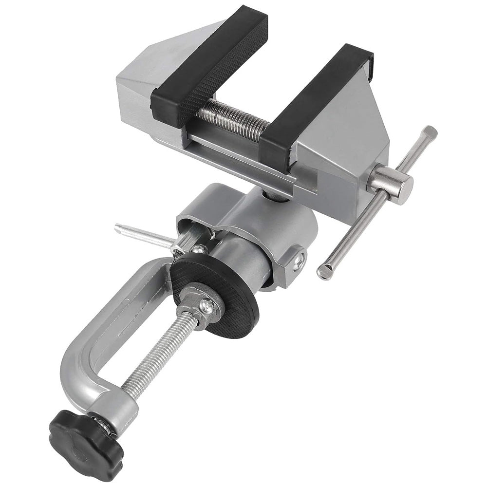 Mini Die Cast Vise Multi Angle 360º Swivel Portable Bench Table Vice Clamp
