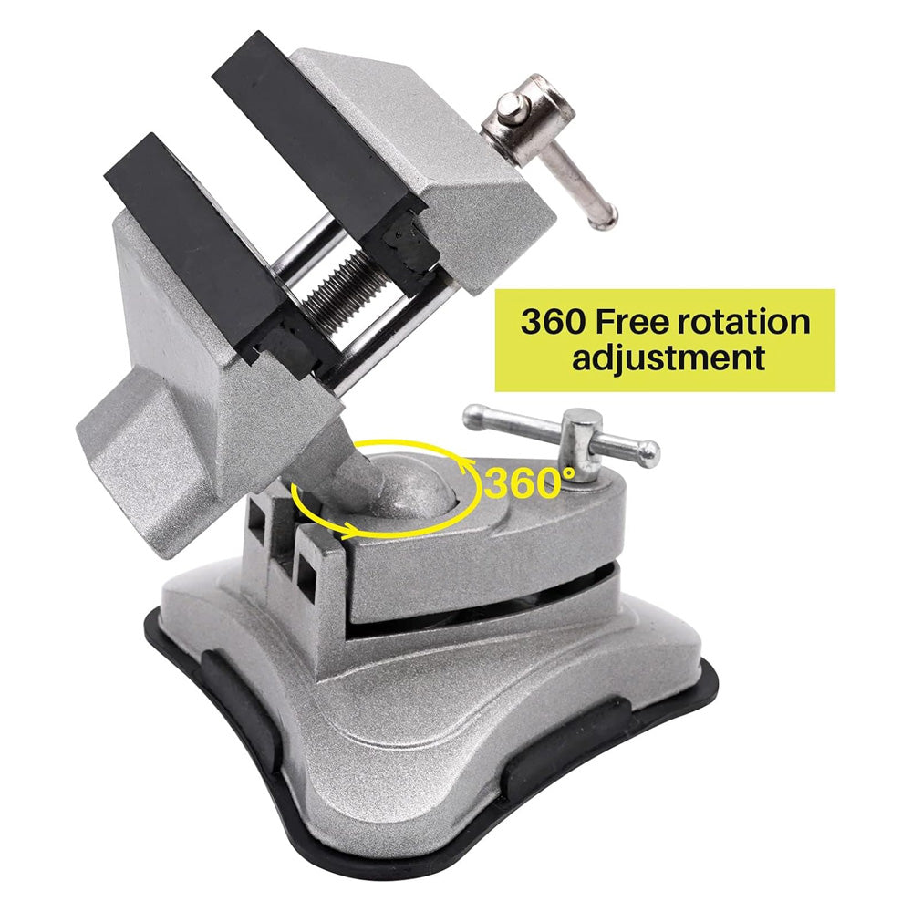 Universal Light Bench Mini Table Vise 360° Rotation Suction Cup Bench Clamp
