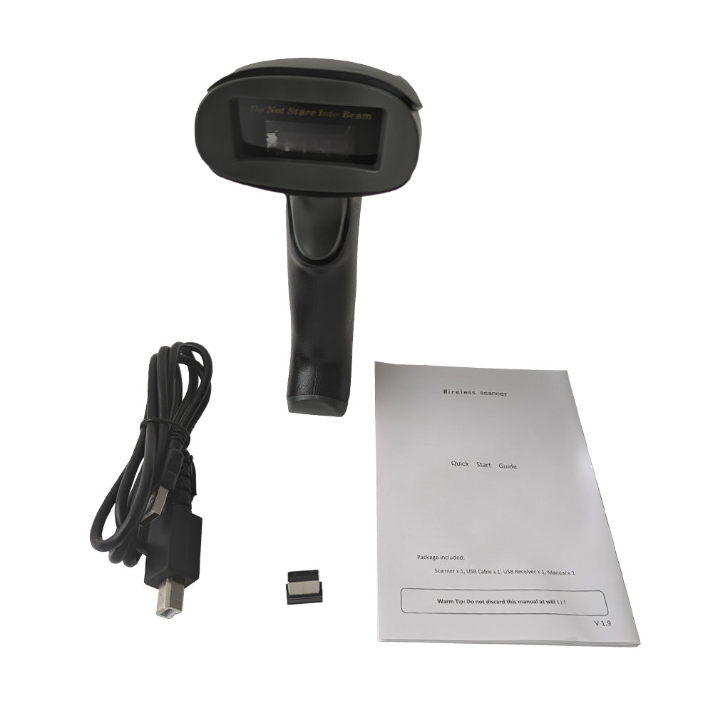 NETUM F1900 1D CCD Wireless Handheld Barcode Scanner