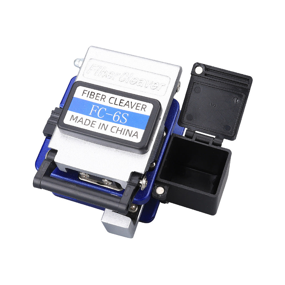 FC-6S Fiber Cleaver Metal High Precision Cold Splicing Optical Cable Cutting Tool
