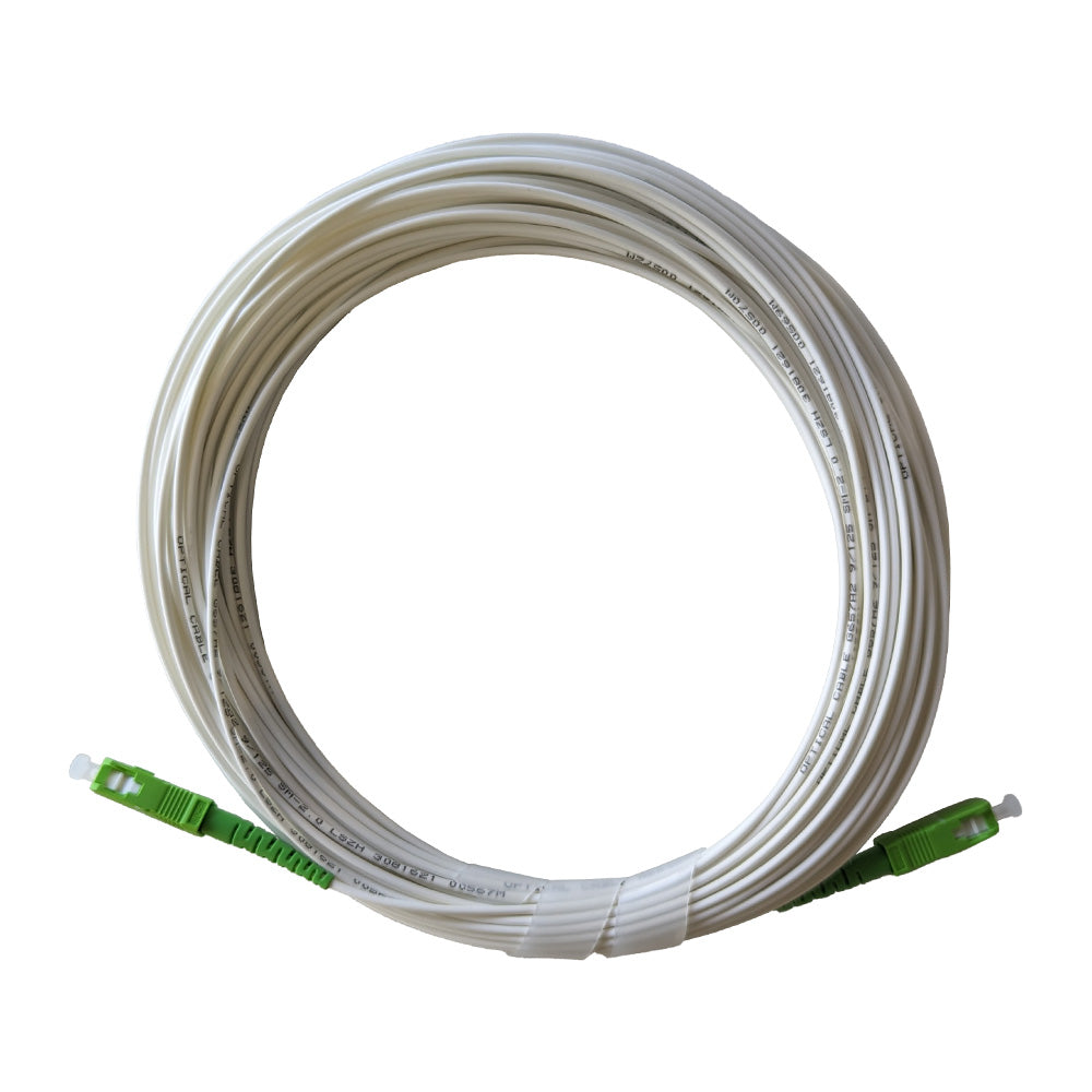 SC/APC-SC/APC SM 9/125 G657A2 SX 2.0mm LSZH White