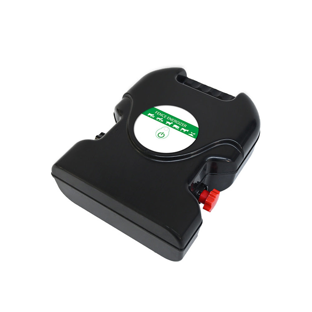 10KM 8KV 0.5J solar Fence Energizer 5W solor pannel Li-ion battery