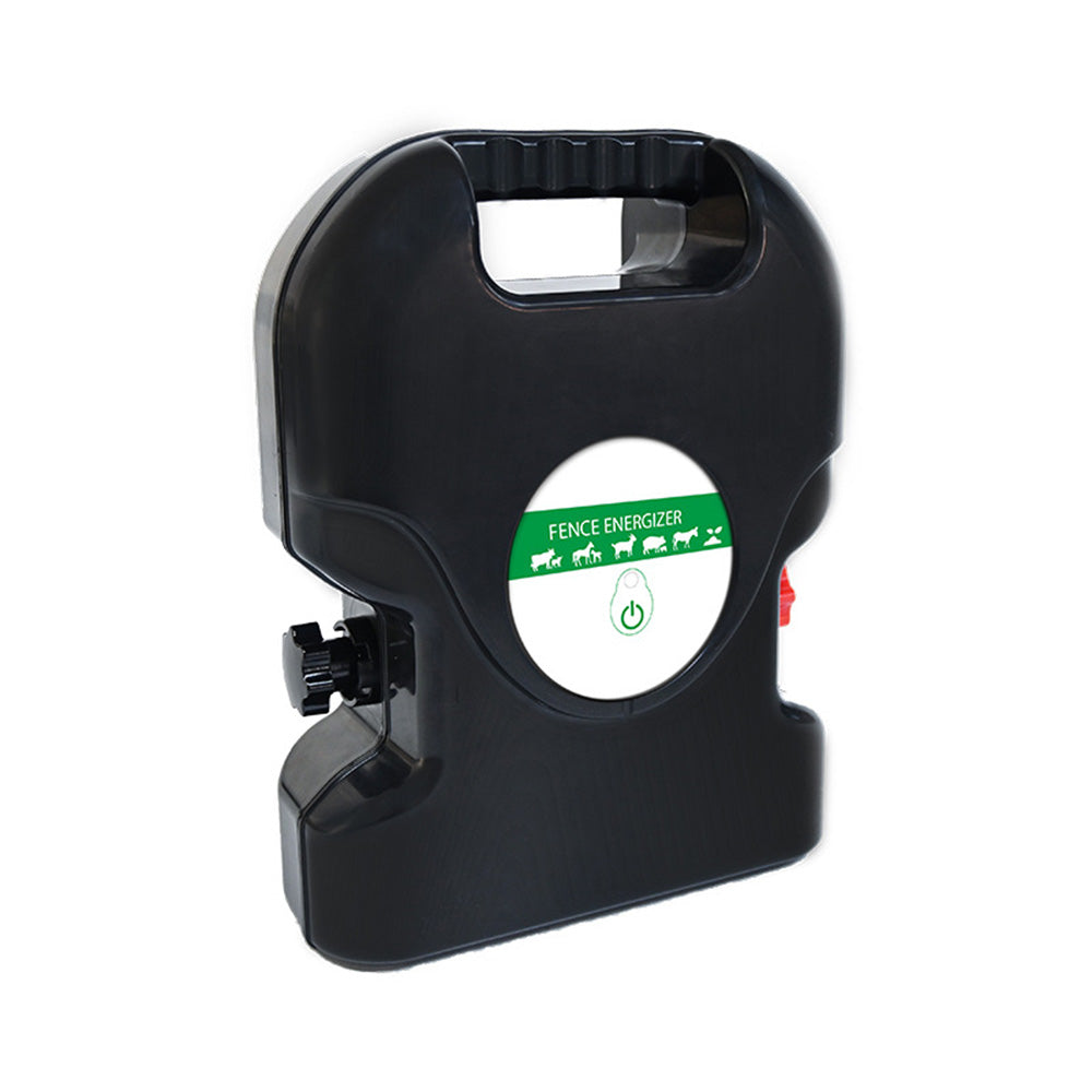 10KM 8KV 0.5J solar Fence Energizer 5W solor pannel Li-ion battery