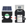 10KM 8KV 0.5J solar Fence Energizer 5W solor pannel Li-ion battery