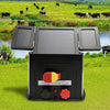 8KM 8KV 0.3J solar Fence Energizer 3.5W foldable PET laminated solor pannel