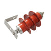 2Pcs Electric Fence High Voltage Arrester 15K Zinc Oxide Red Three Page Arrester
