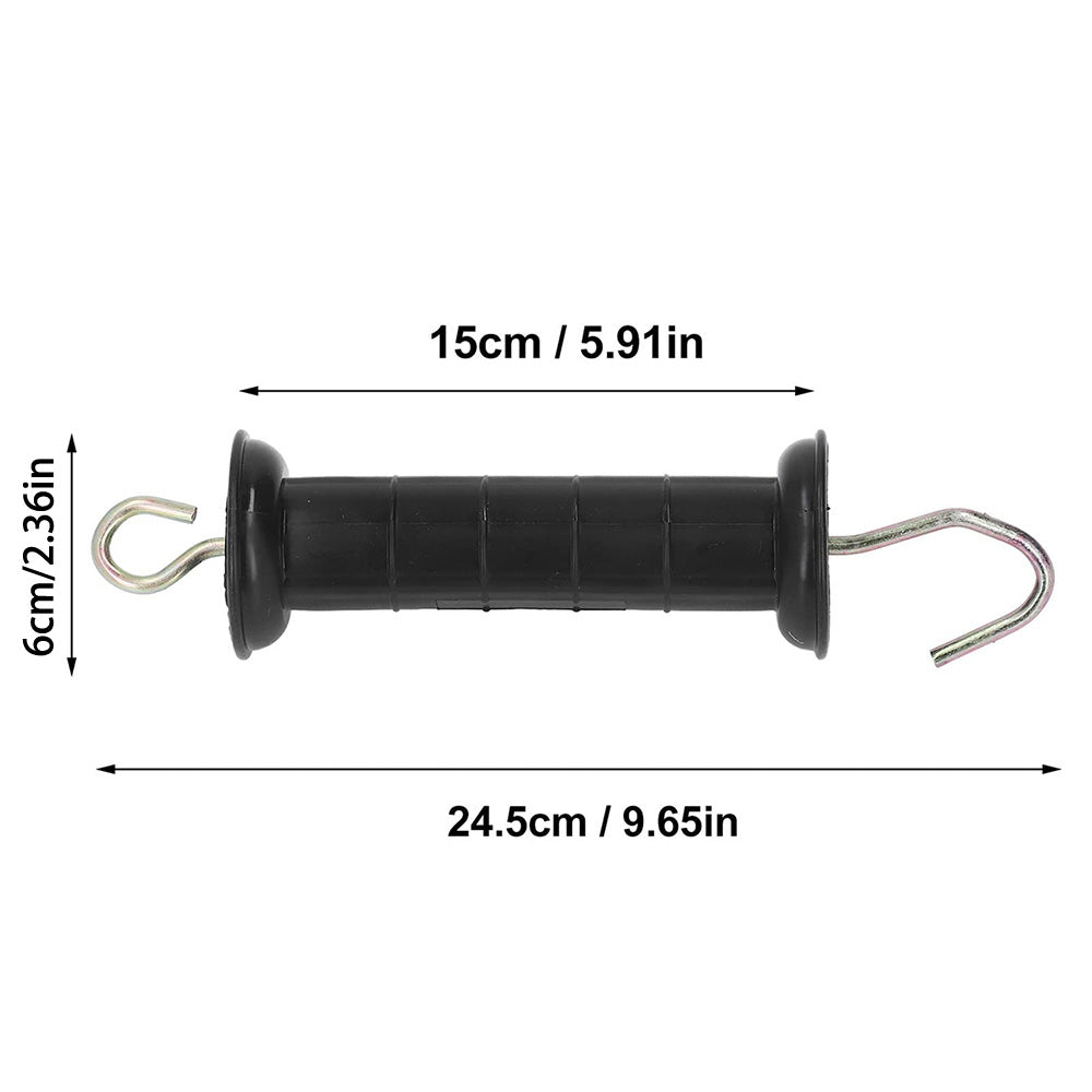 5 Pcs Electric Fence Handle Insulated Gate Grip Bar for Farm and Ranch