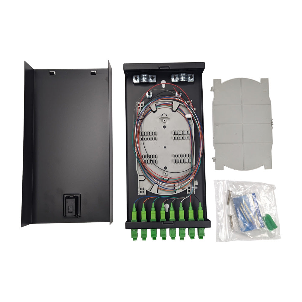 SC/APC SM SX 8 Cores Fibre Optical Terminal Box