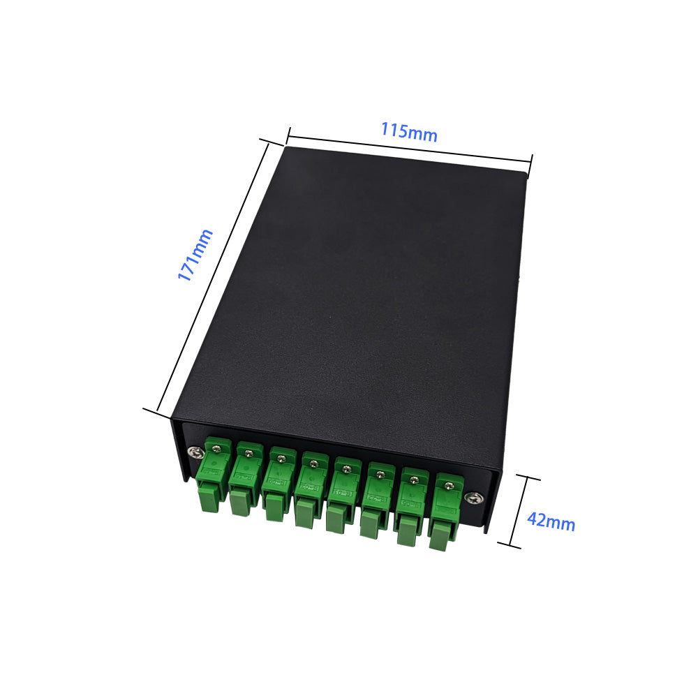 SC/APC SM SX Mini 8 Cores Fibre Optical Terminal Box