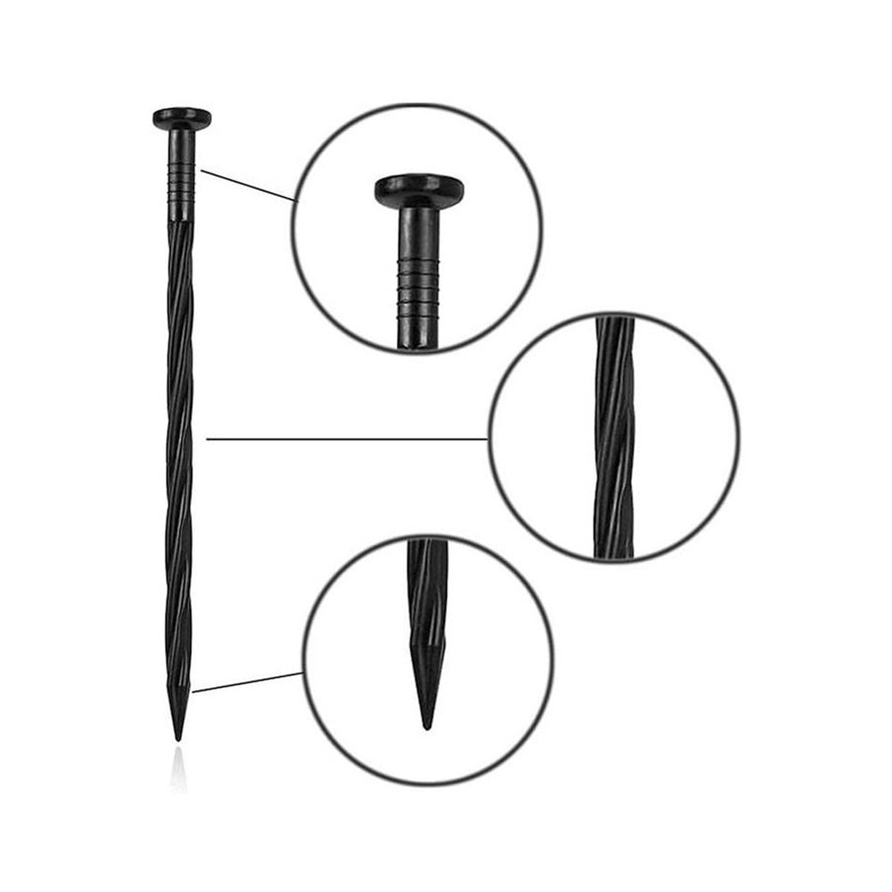 6cm x 10m Lawn Garden Edging Kit Flexible Durable Border Paver
