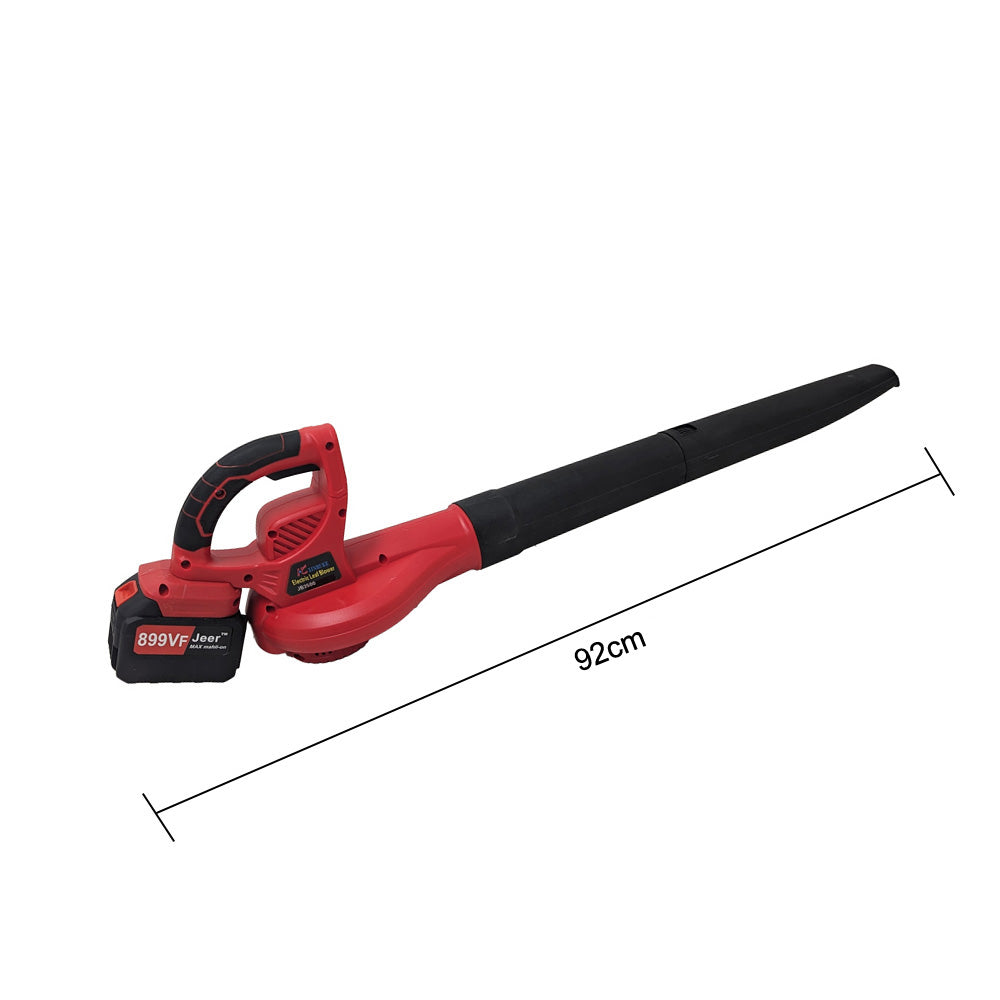 18V 2 Battery Cordless Leaf Blower Handheld Sweeper Air  Suction Machine