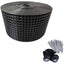Solar Panel Bird Net Guard 8"x 100ft 100pcs Stainless Steel Fasteners Clips