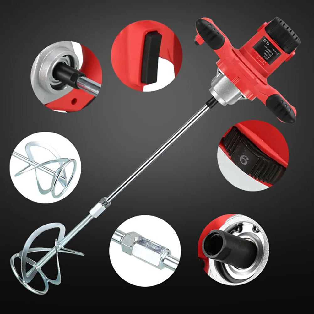 Adjustable 6-speed 2100W Steering Wheel Handheld Mixer