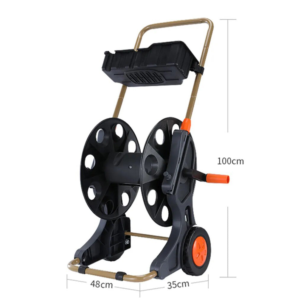 Light Duty Hose Reel Portable Hand-push Water Pipe Cart