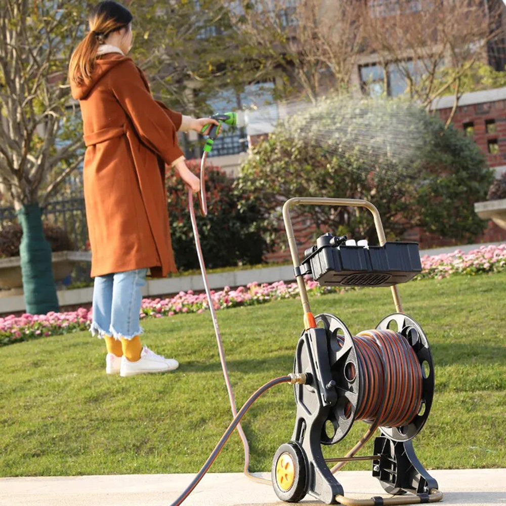 Light Duty Hose Reel Portable Hand-push Water Pipe Cart