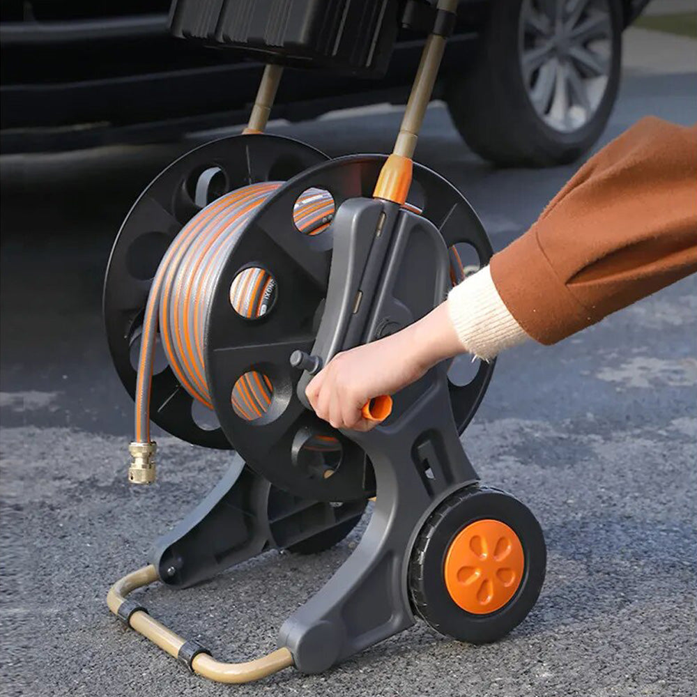 Light Duty Hose Reel Portable Hand-push Water Pipe Cart