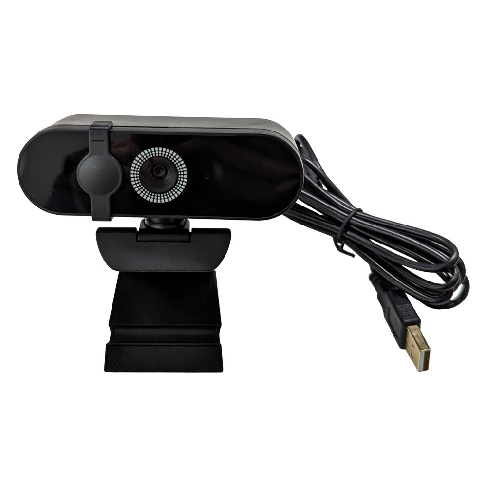 1080P 60FPS USB Computer Camera Mic Built-in Noise Reduction 88° Wide-Angle