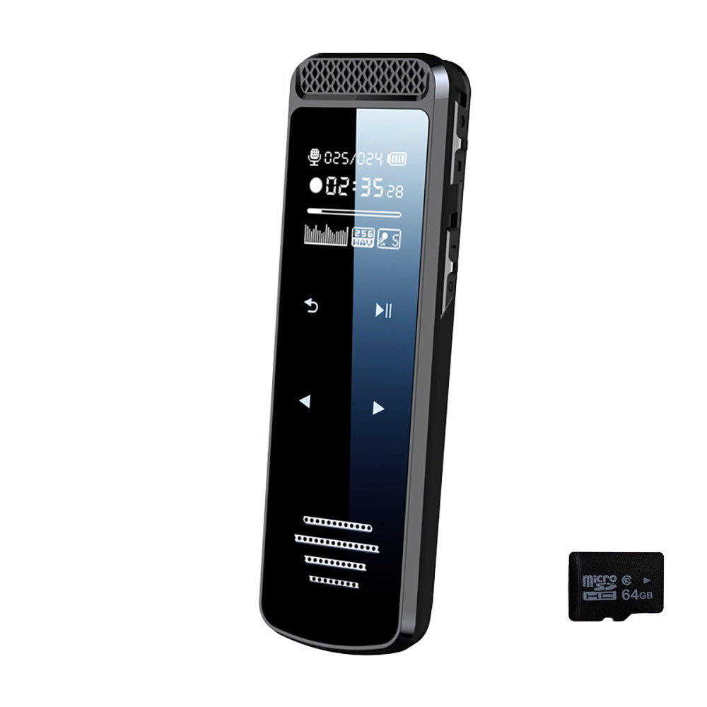 Q55 Digital Voice Recorder Touch Screen Voice-activated HD Noise Reduction