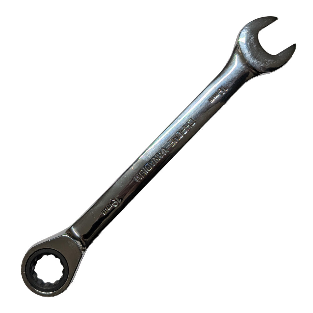 12Pcs 8-19mm Metric Ratchet Spanner Set Professional Ratchet Wrench Tool