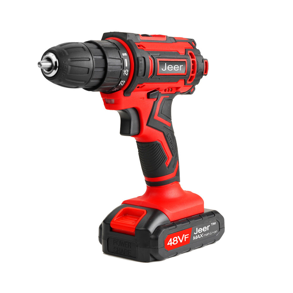 48V Cordless Drill Electric Screwdriver Mini Wireless Power Tools Driver