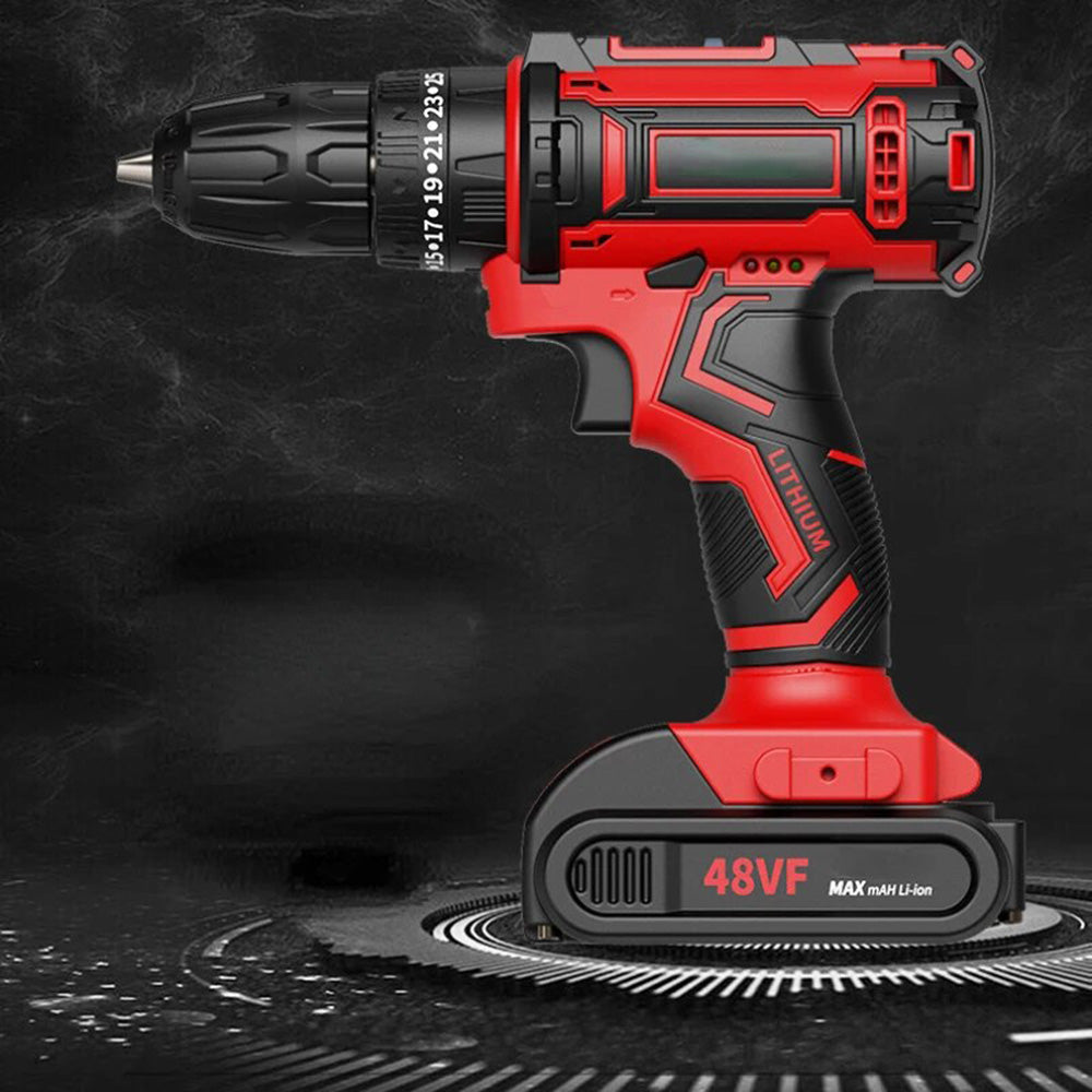 48V Cordless Drill Electric Screwdriver Mini Wireless Power Tools Driver
