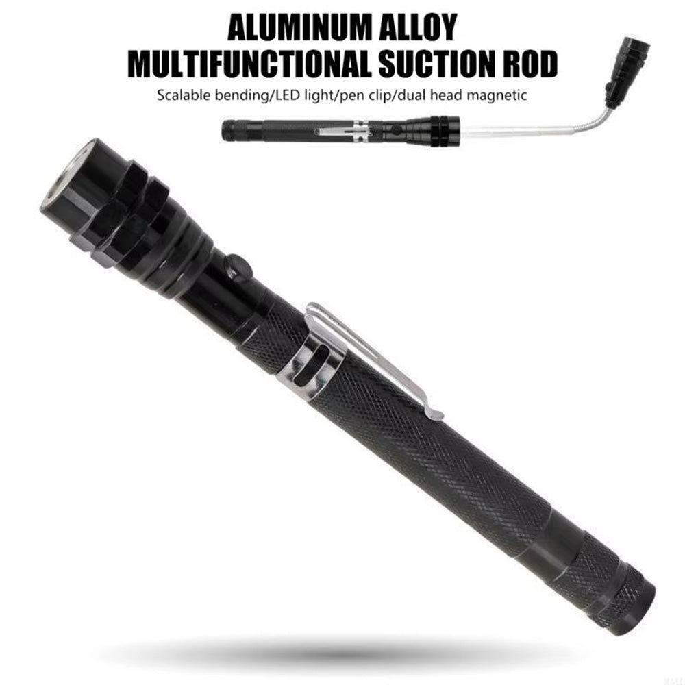 5 Pcs Pickup Tool Set with Extendable Flashlight and Inspection Mirror