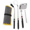 5 Pcs Pickup Tool Set with Extendable Flashlight and Inspection Mirror