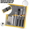 5 Pcs Pickup Tool Set with Extendable Flashlight and Inspection Mirror