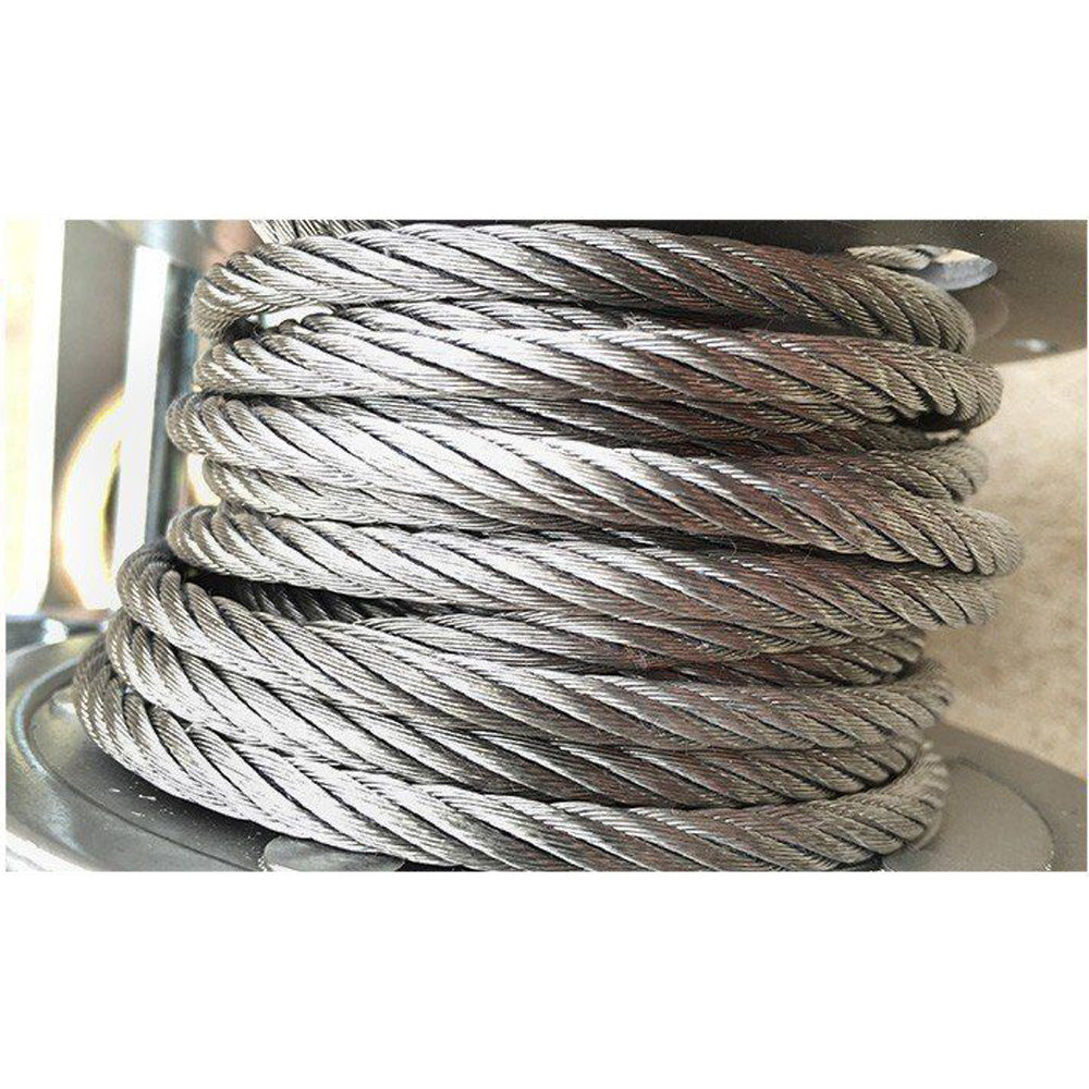 3000LBS self-locking Hand Winch 5mm x10m Steel Cable for Boat Trailer Truck