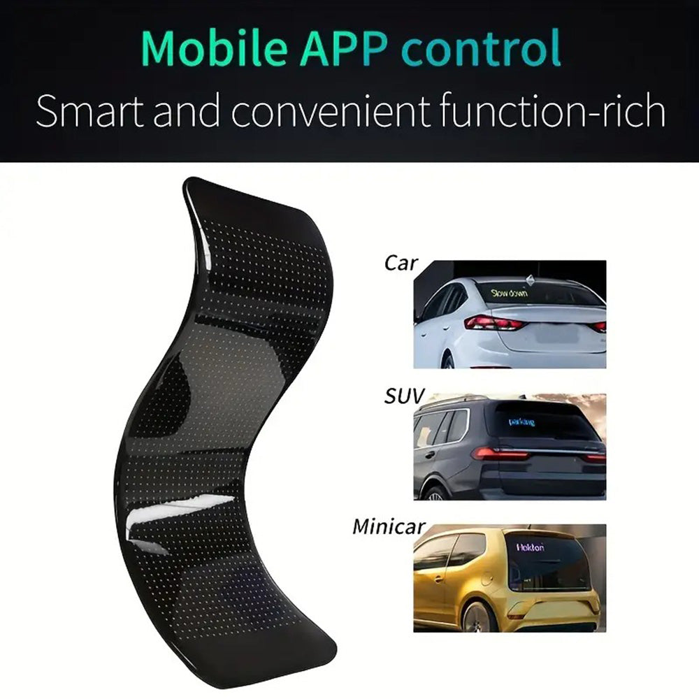 LED Automobile Display 1 Drag 2 LED Automobile Flexible Display 96*16 Pixels