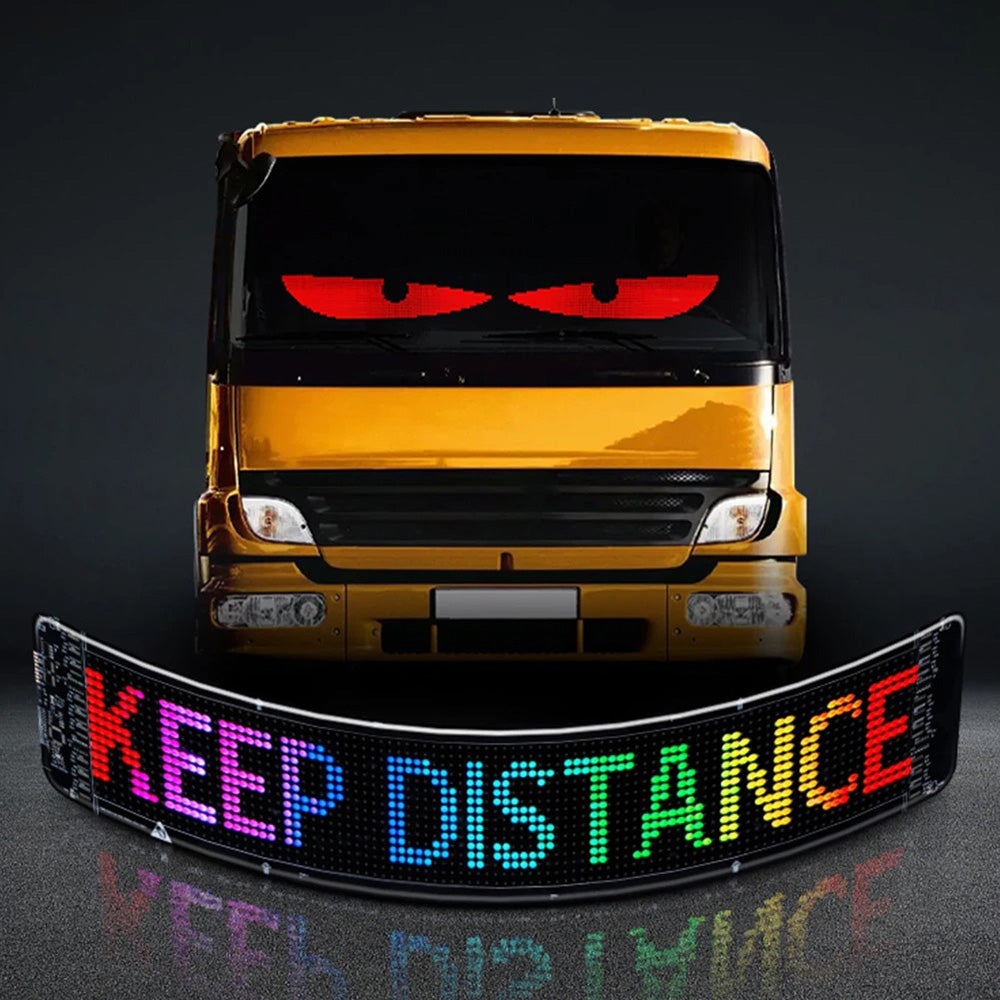LED Automobile Display 1 Drag 2 LED Automobile Flexible Display 96*16 Pixels