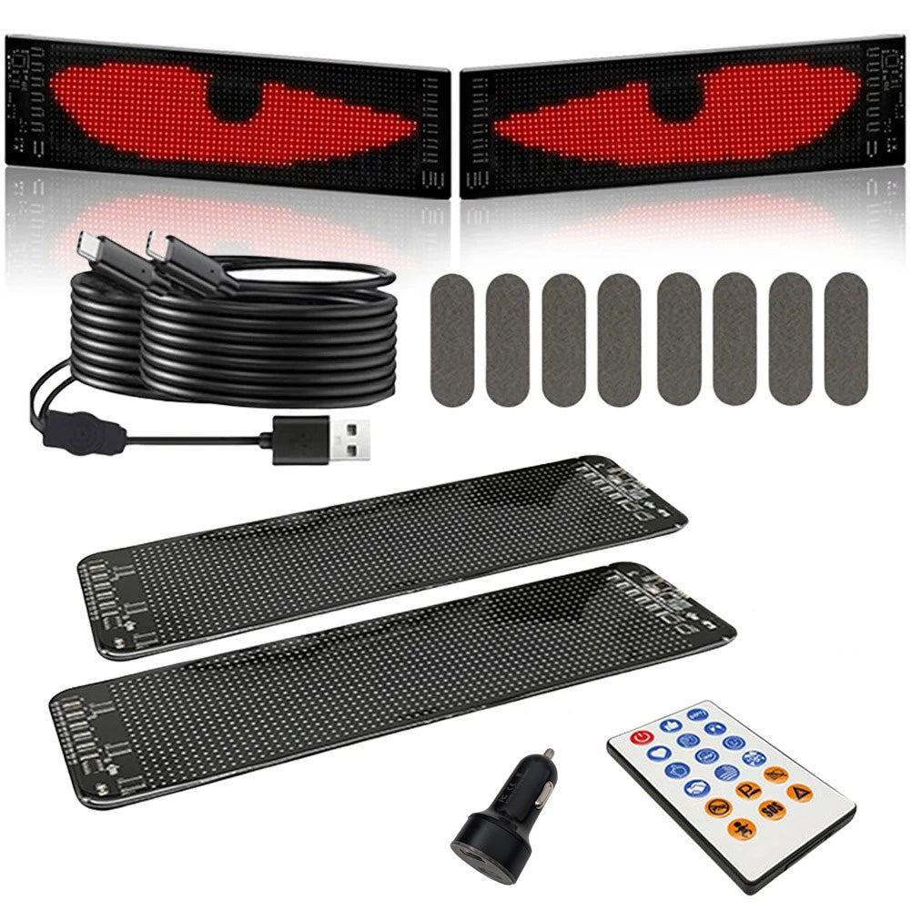 LED Automobile Display 1 Drag 2 LED Automobile Flexible Display 96*16 Pixels