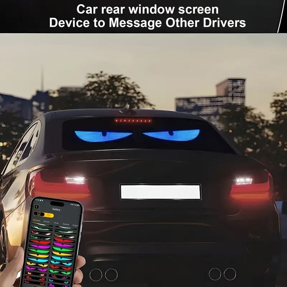 LED Automobile Display LED Automobile Flexible Display 96*16 Pixels 90*19.2cm