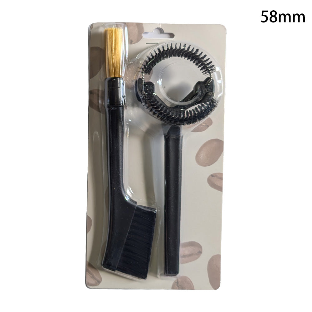 51/58mm Coffee Machine Cleaning Brush Multifunctional Brush 2 Pcs
