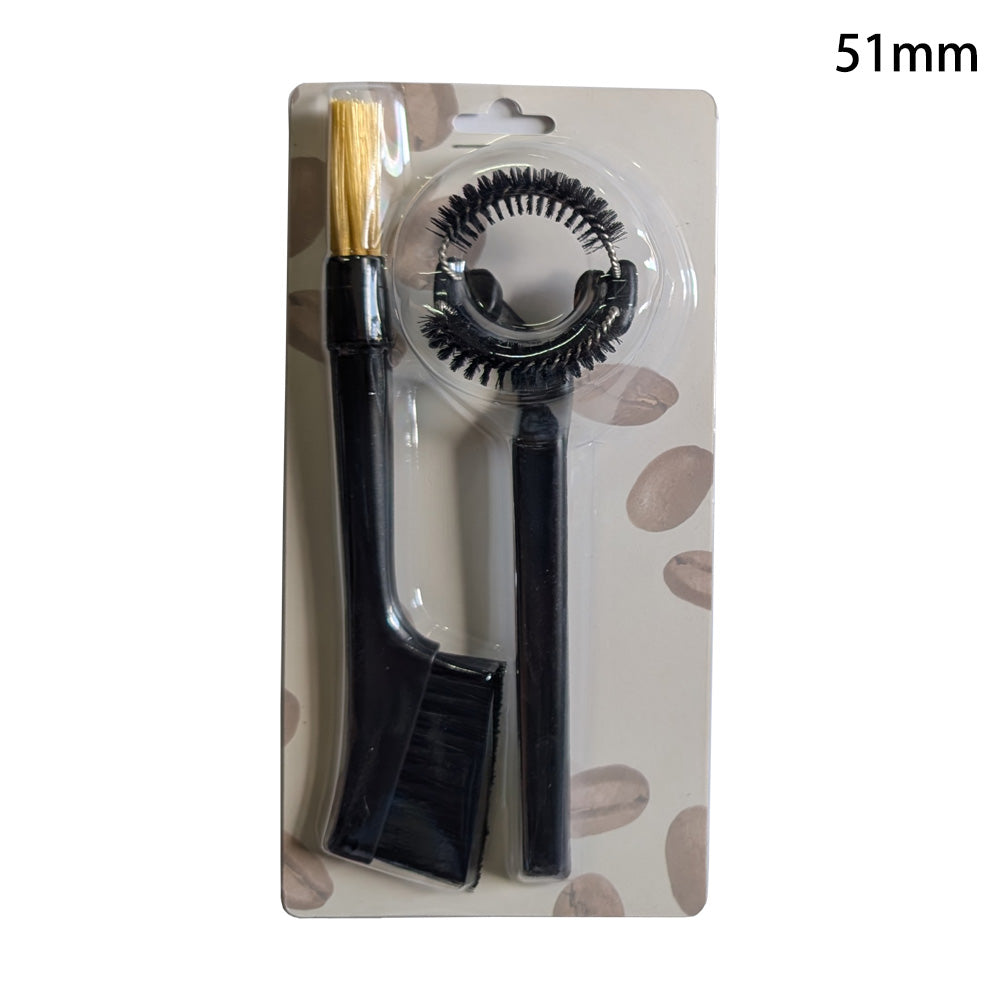 51/58mm Coffee Machine Cleaning Brush Multifunctional Brush 2 Pcs