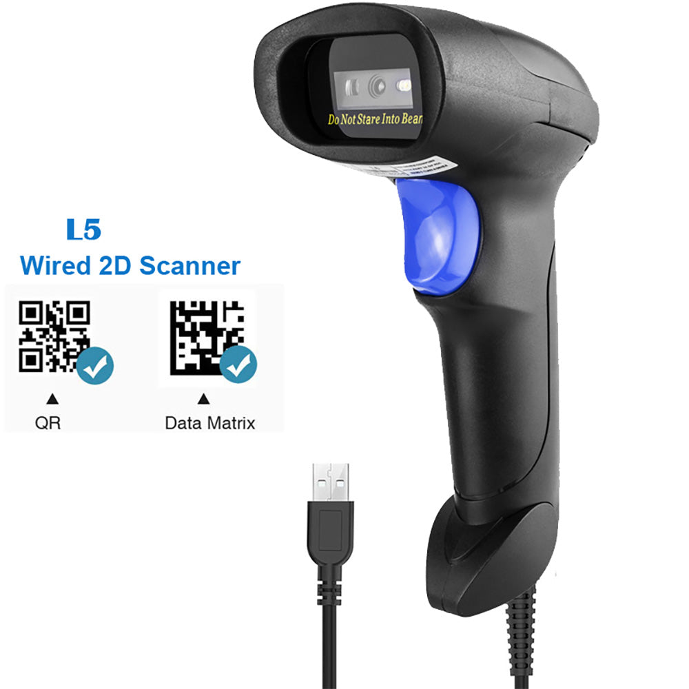 NETUM L5 2D Wired Handheld Auto Barcode Scanner