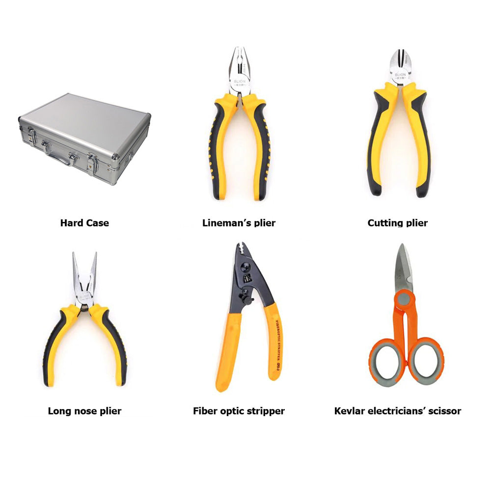 Fiber Optic FTTH Tool Kit
