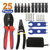 Solar Crimping Stripper and Cutter Tools 10pcs Solar Panel Cable Connectors